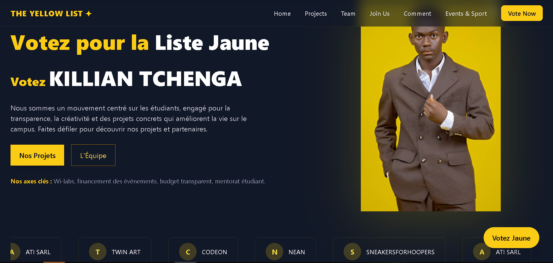 Liste Jaune